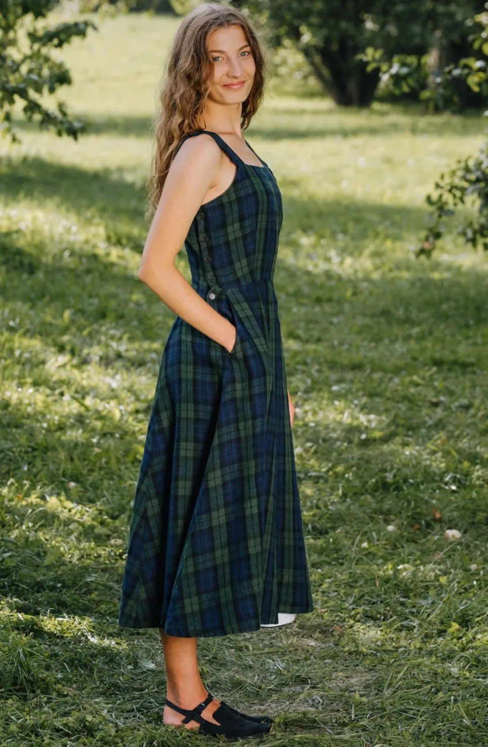Pinafore Dress, Sleeveless