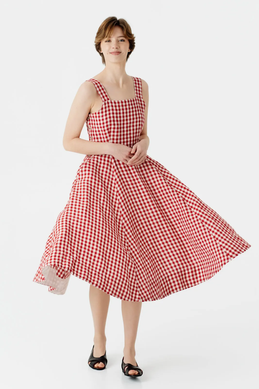 Pinafore Dress, Sleeveless