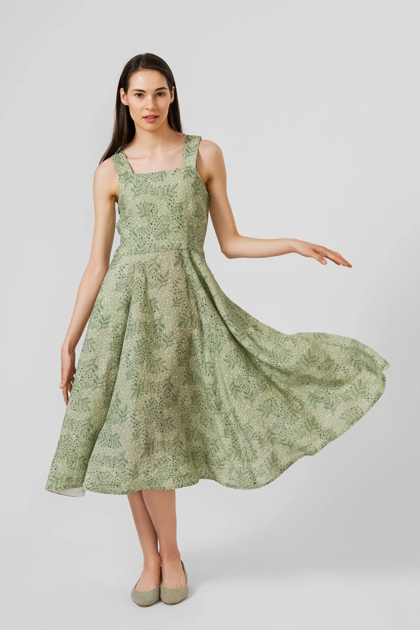 Pinafore Dress, Sleeveless