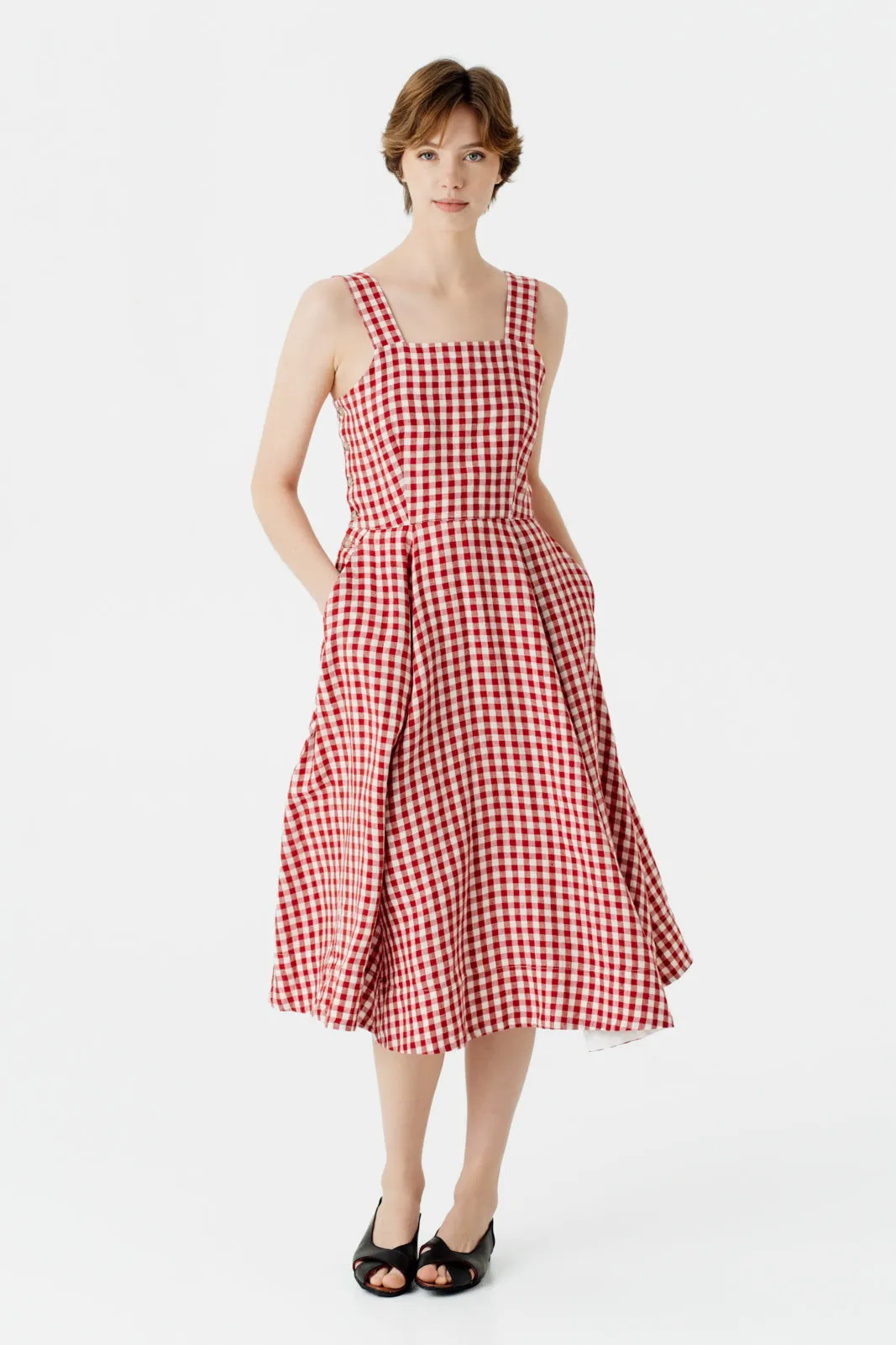 Pinafore Dress, Sleeveless