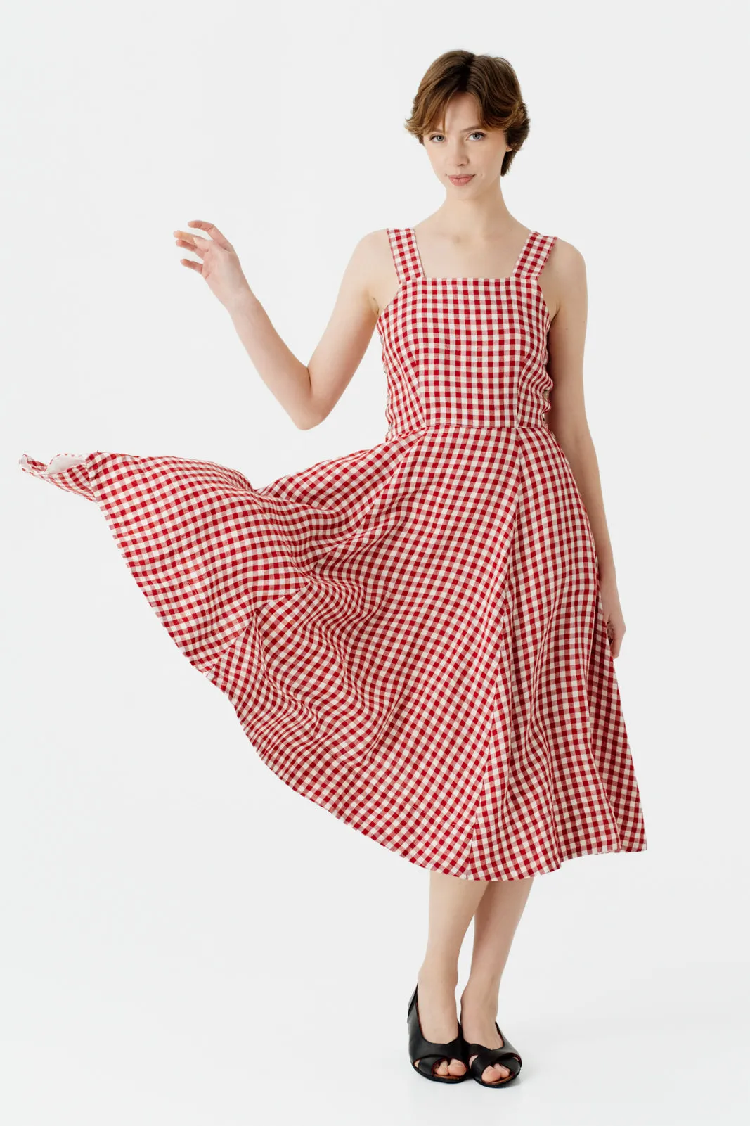 Pinafore Dress, Sleeveless