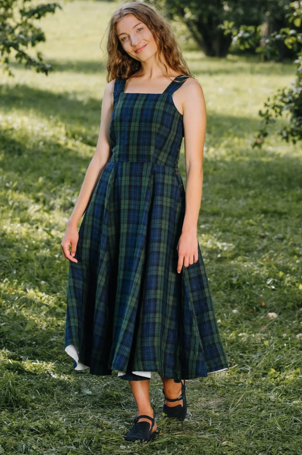 Pinafore Dress, Sleeveless