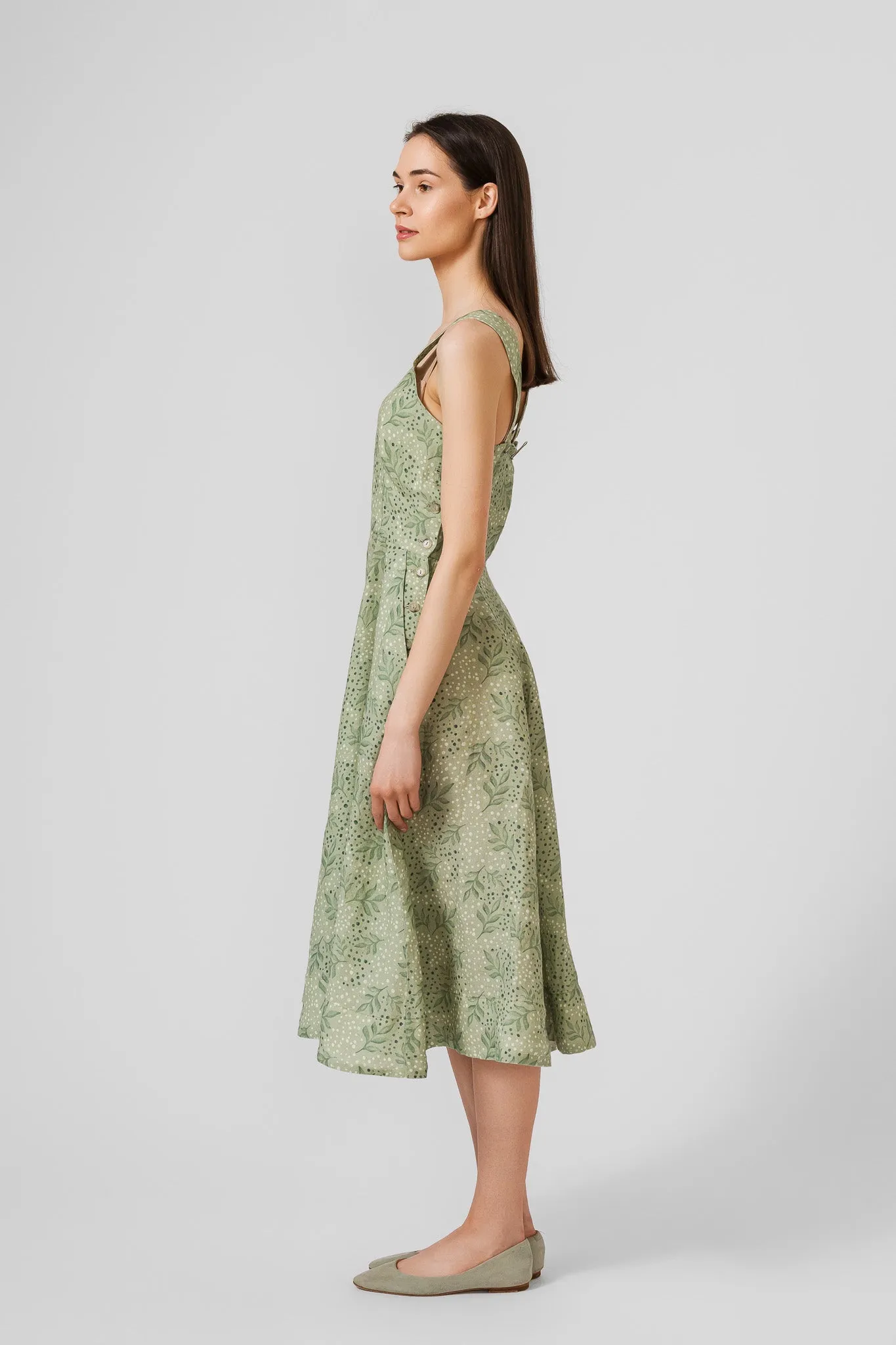 Pinafore Dress, Sleeveless