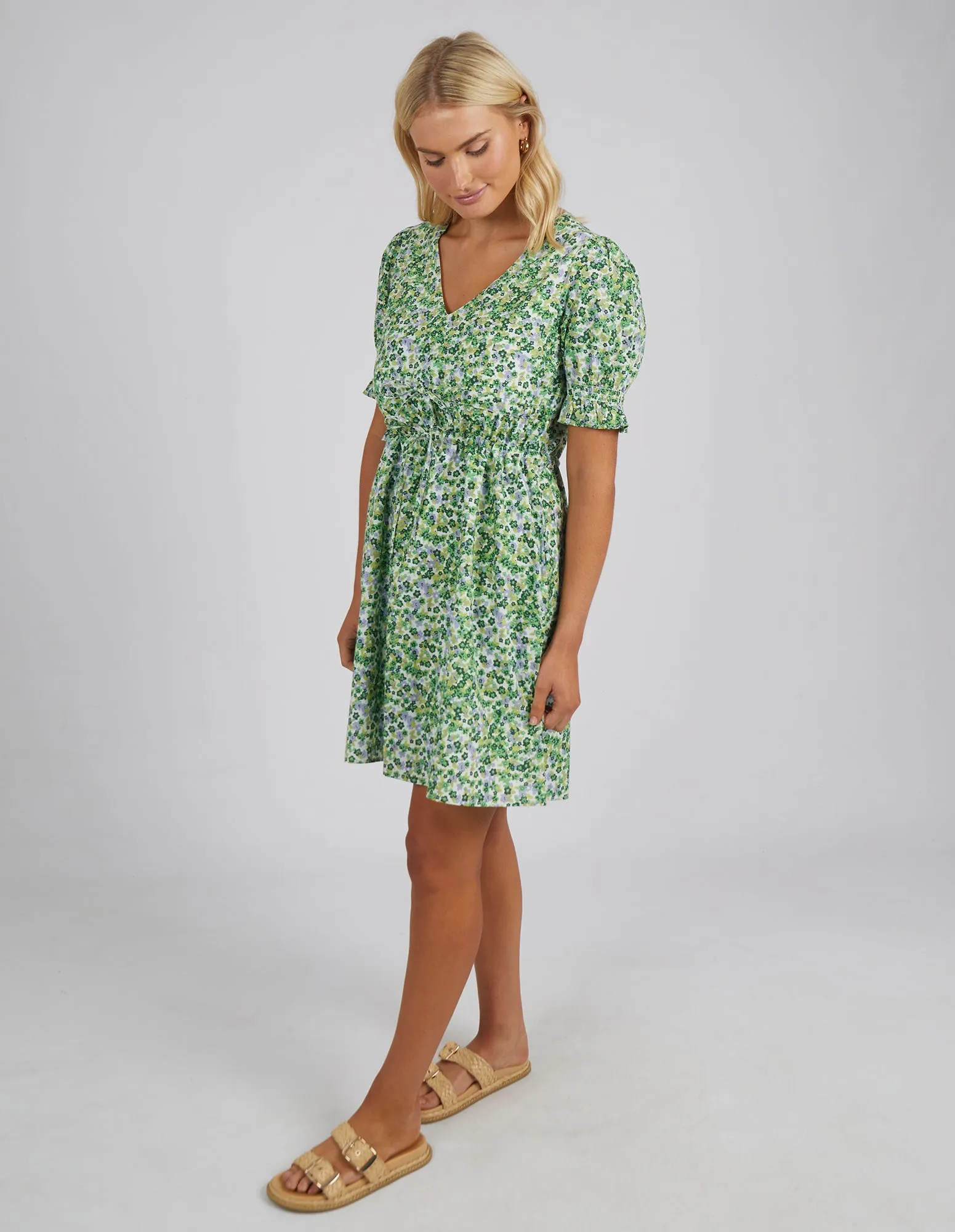 Prairie Dress Floral Print
