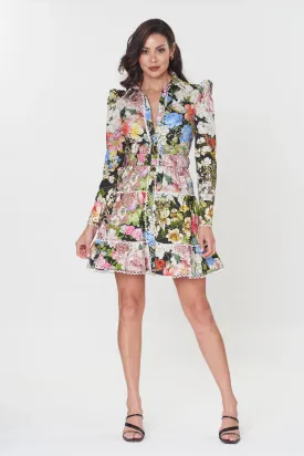 Romantic Flower LS Dress