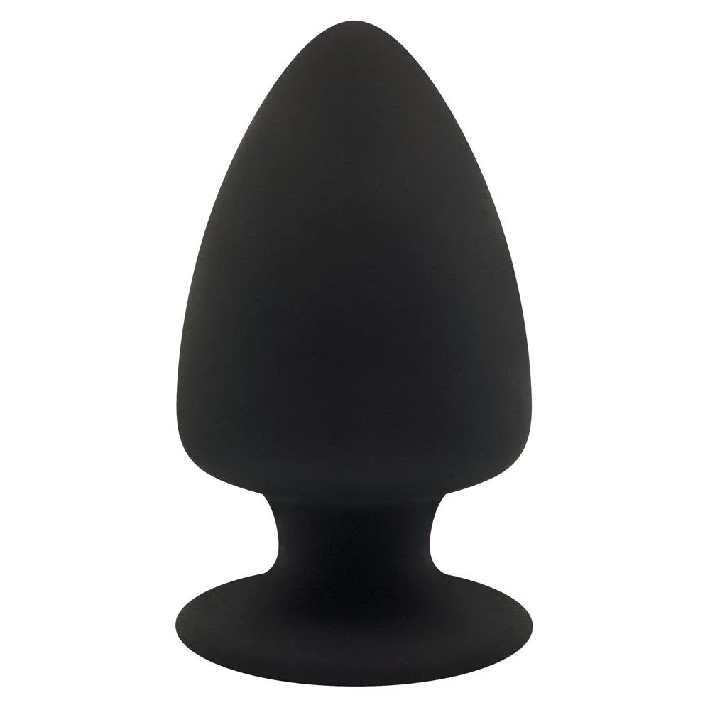 SilexD Premium Silicone Adaptable Butt Plug Black Medium