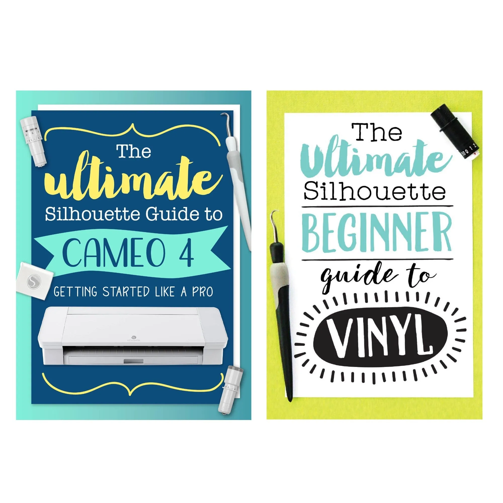 Silhouette Blush Pink Cameo 4 w/ Deluxe Blade & Tool Pack, Mat Pack, Vinyl