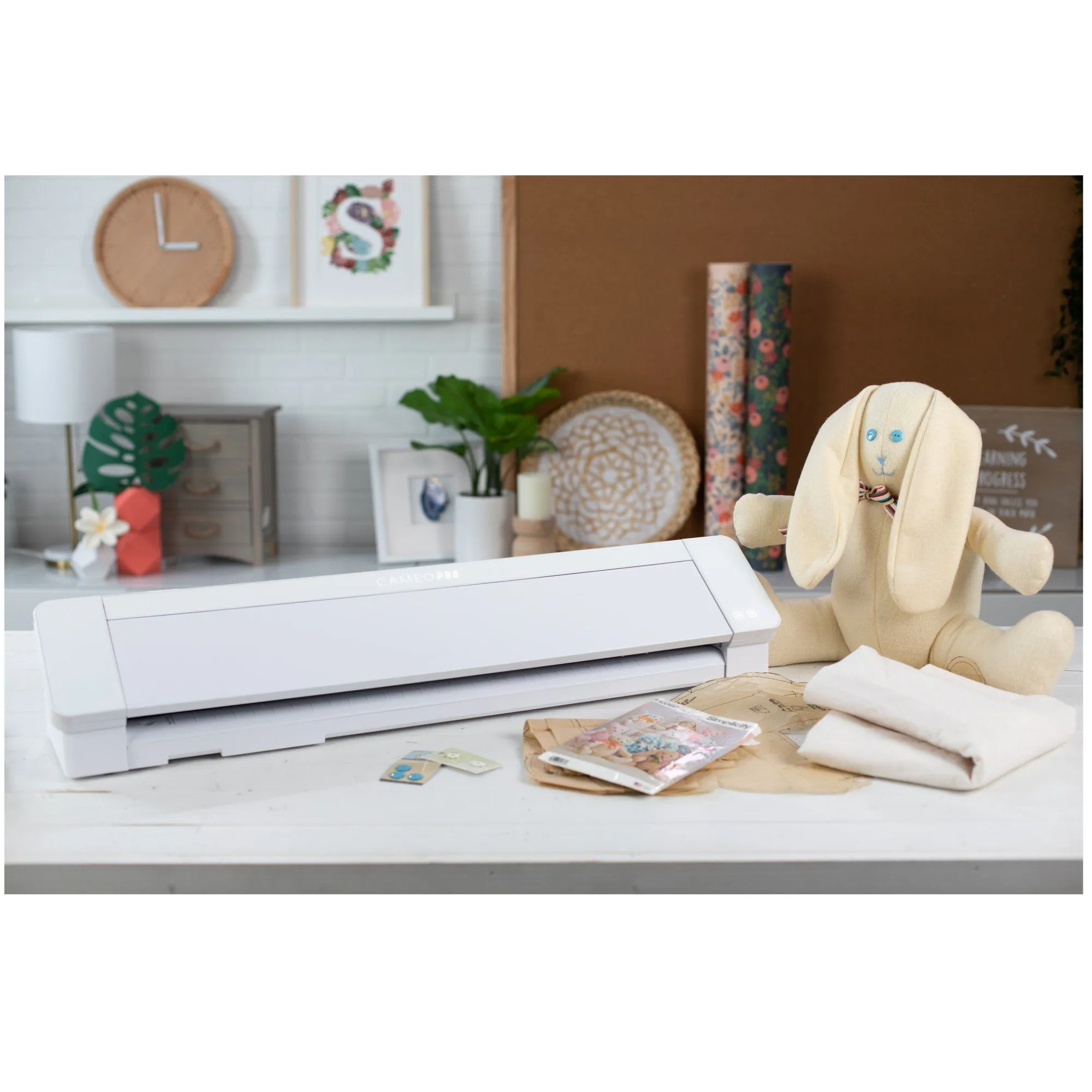 Silhouette White Cameo 4 PRO - 24" Electronic Vinyl & HTV Cutter
