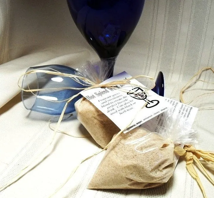 Spice Wine  / Mulled Wine Blend, sweeten wine into a seasonal drink, cinnamon, allspice, cloves, sugar,