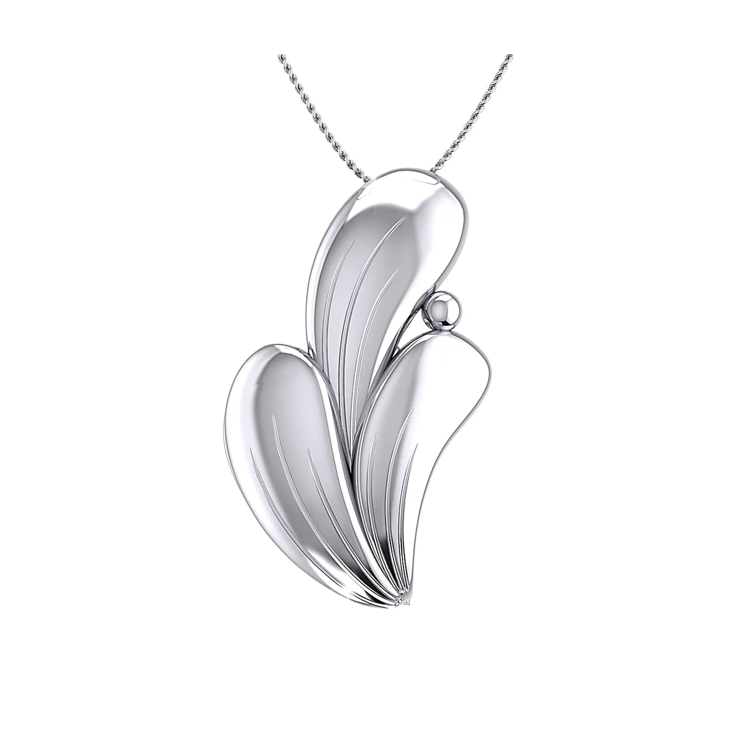 THE CURVED WAVE PENDANT