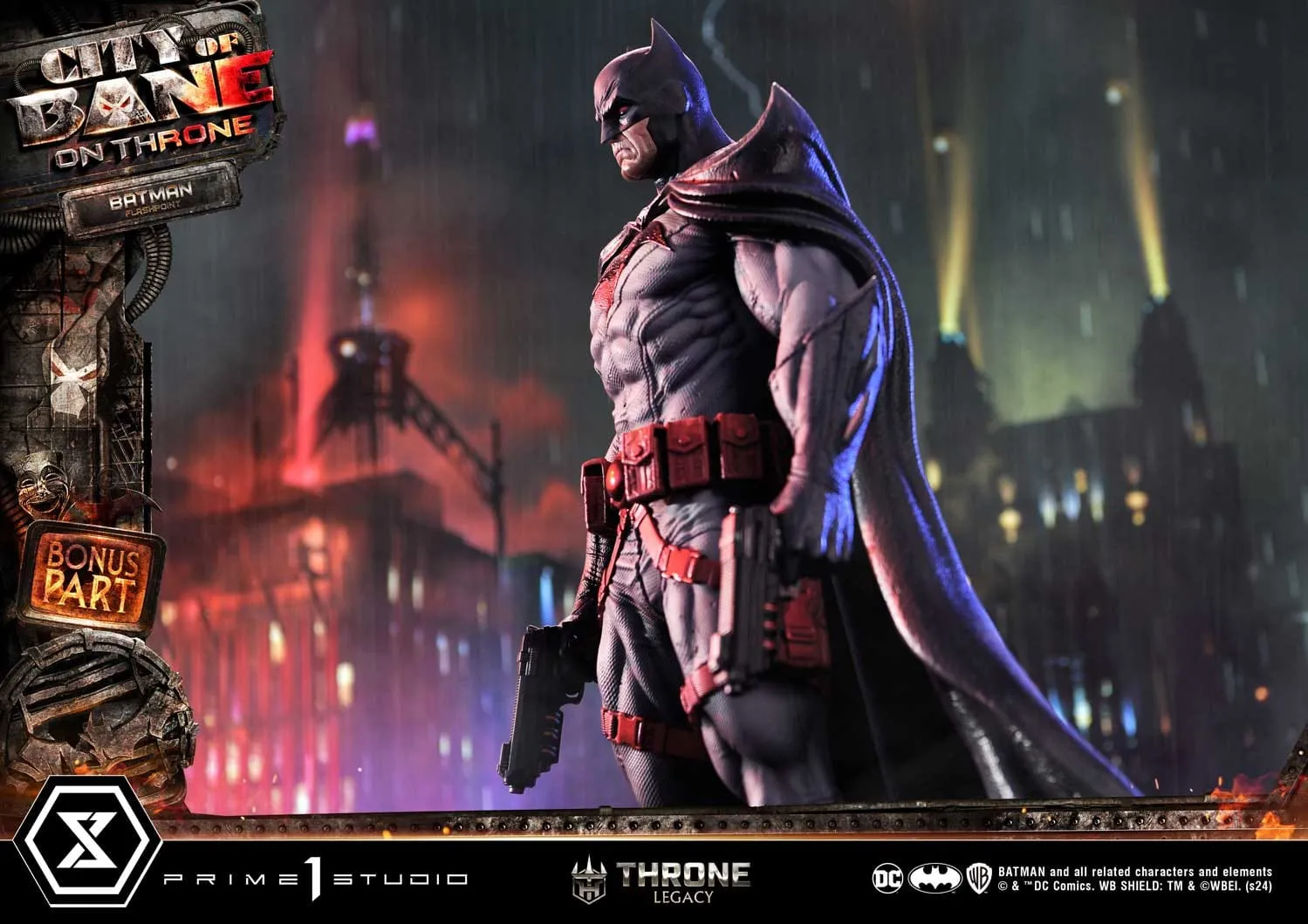 Throne Legacy Batman (Comics) City Of Bane Flashpoint Batman (Concept Design By Carlos D'Anda)