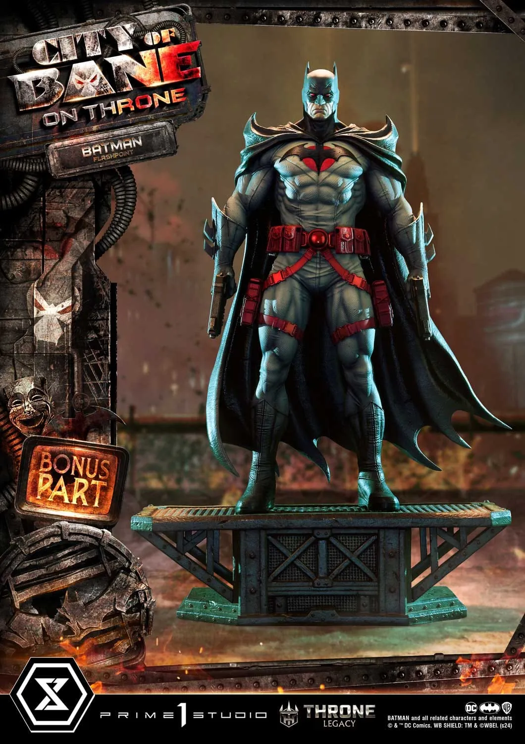 Throne Legacy Batman (Comics) City Of Bane Flashpoint Batman (Concept Design By Carlos D'Anda)
